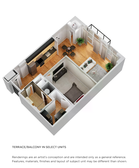 460 L Street, NW Studio-3 Beds Apartment for Rent - Photo Gallery 21